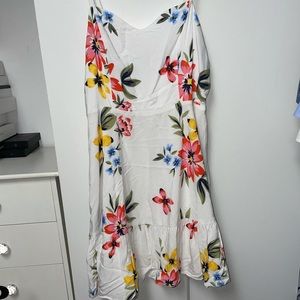 Old Navy cami dress tropical print